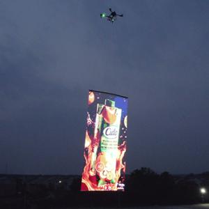P25 Flying LED Screen 5x10M P25 Flying LED Screen 5x10M